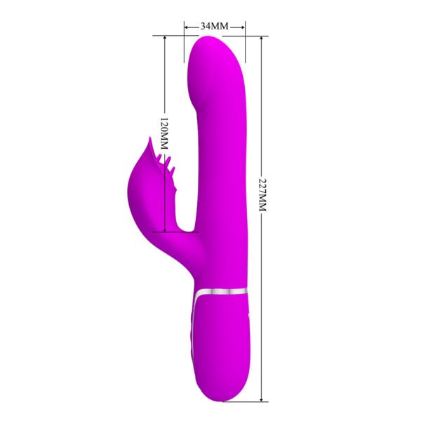 Big Clit Rolling Rabbit Vibrator BW-500012