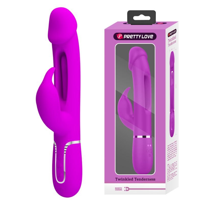 Prettylove Licking Dildo Vibrator BW-500025