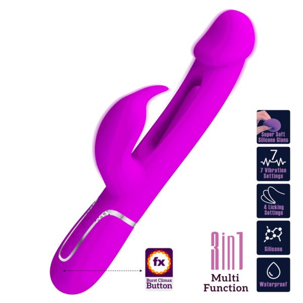 Licking Dildo Vibrator BW-500025