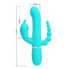 3in1 Silicone Rolling Vibrator BW-500036