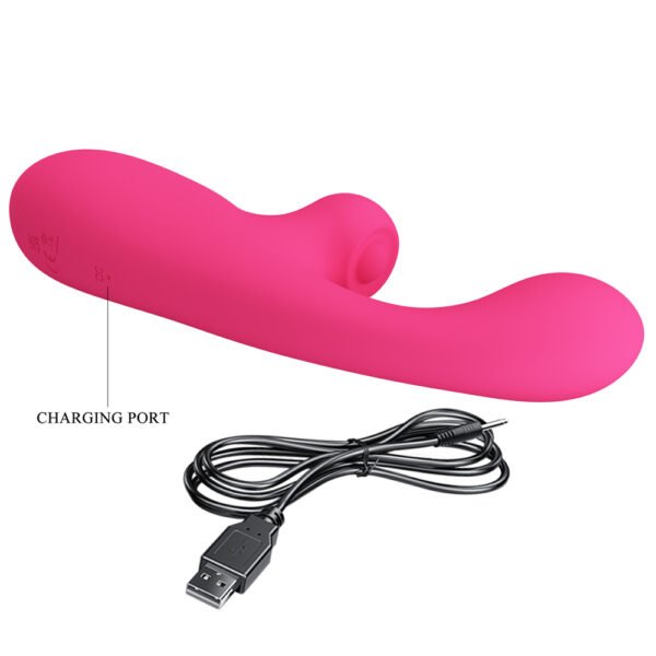 Silicone Rabbit Vibrator BW-500039LED