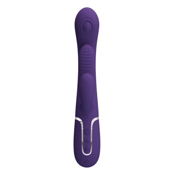 3in1 Silicone Rabbit Vibrator BW-500041