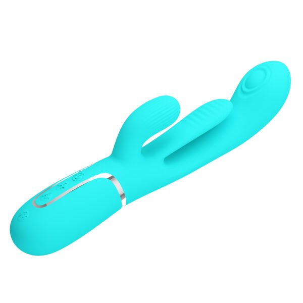 3in1 Silicone Rabbit Vibrator BW-500041