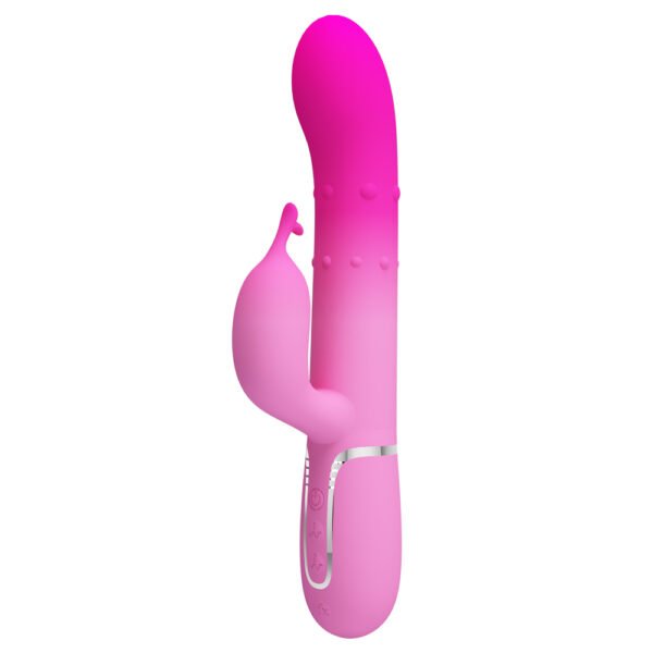 Gradient Pink Rotation Rabbit Vibrator BW-500051-4