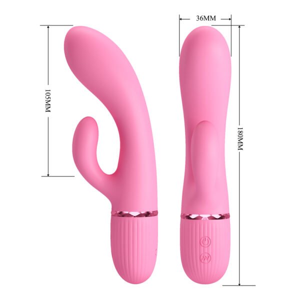 Pink G-Spot Rabbit Vibrator BW-500059