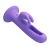 Suction Base Wiggling Rabbit Vibrator