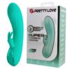 Prettylove Fat Green Rabbit Vibrator BW-500079