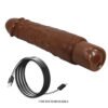 9.3" TPE Vibrating Dildo - Rufus