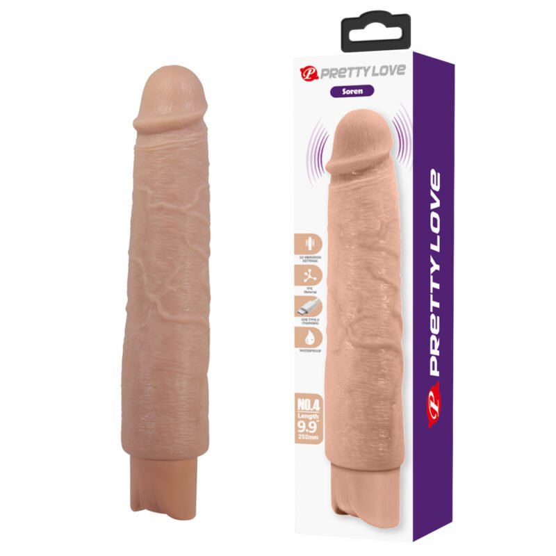 Prettylove Long Dildo Vibrator BW-500083