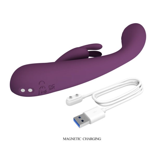 Dark Purple Rabbit Vibrator BW-500100