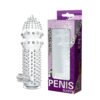 Baile Studded Crystal Cock Sleeve BI-010045C