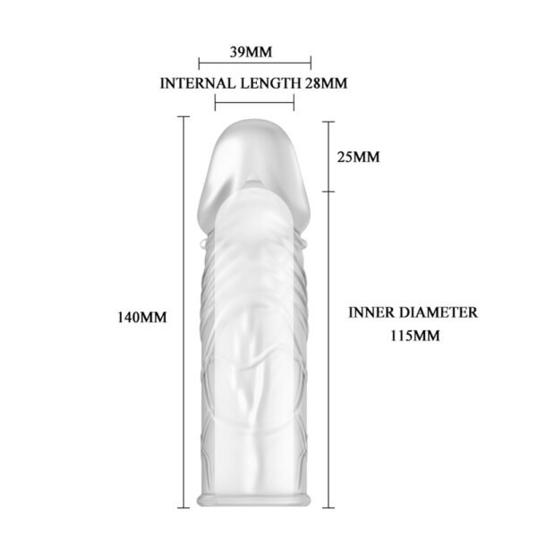 Crystal Dildo Sleeve BI-010045E