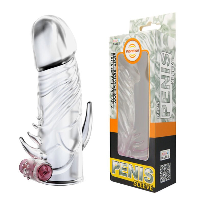 Baile Vibration Dildo Sleeve BI-010045Z-2