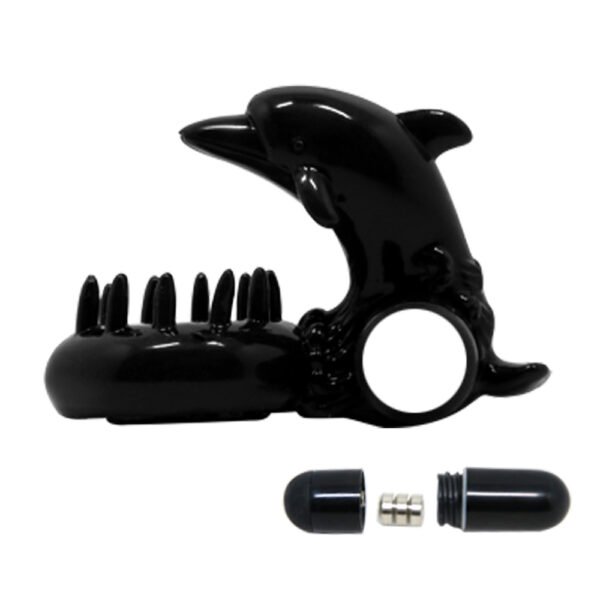 Dolphin Vibration Cock Ring BI-010133-2
