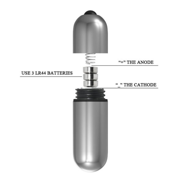 Silver Vibration Bullet BI-014059