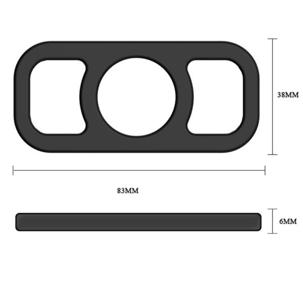 Silicone Cock Ring BI-014361