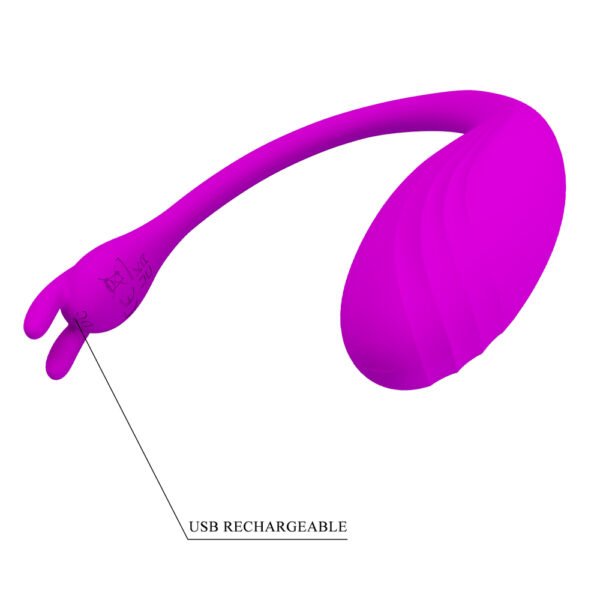 Tailed Wearable Egg Vibrator BI-014935HP