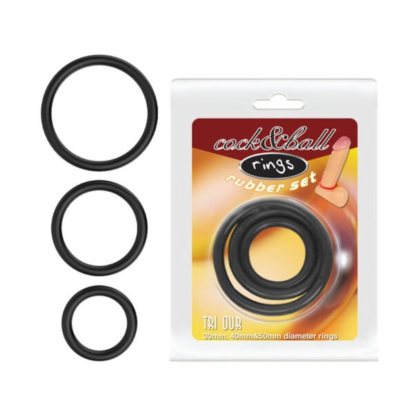 Baile 3pcs Cock Ring BI-026013