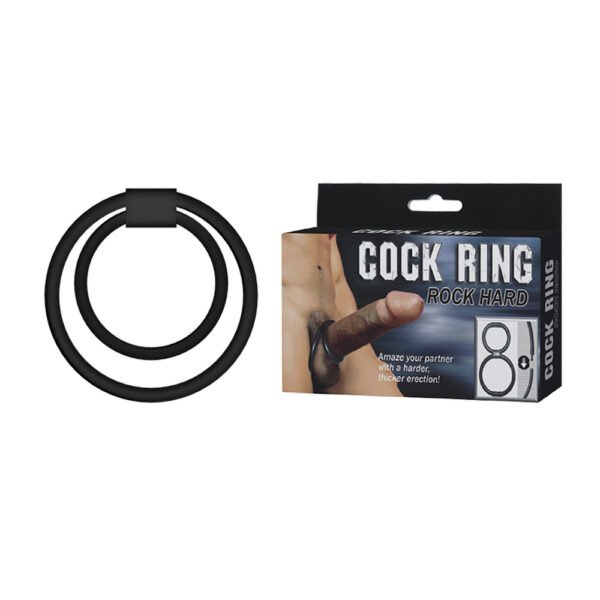 Baile Silicone Dual Cock Rings BI-026014