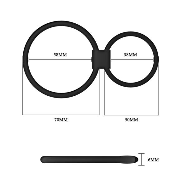 Silicone Cock Ring BI-026014