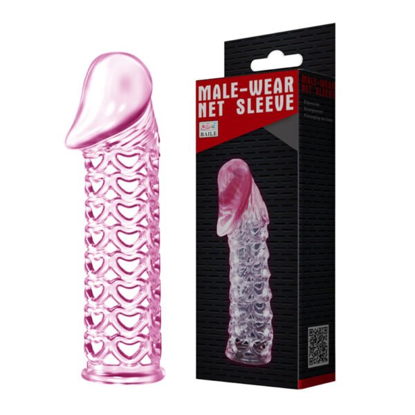 Baile Pink TPR Penis Extension BI-026200