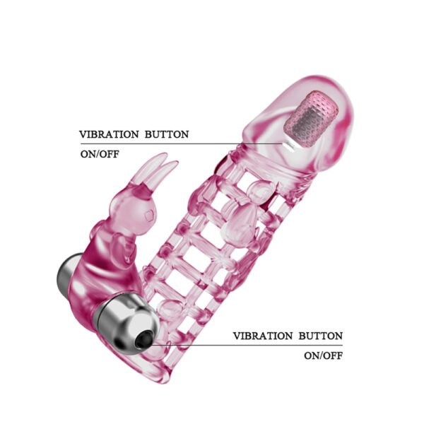 Vibration Rabbit Penis Sleeve BI-026201A