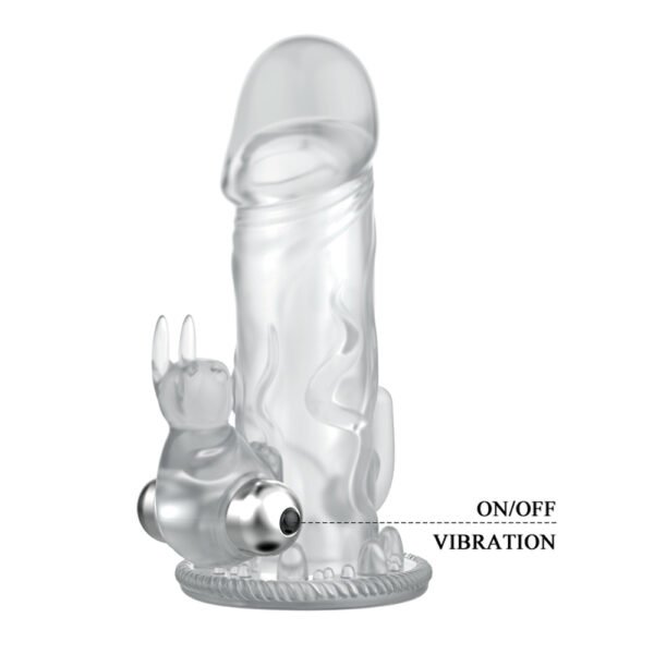Vibration Rabbit Dildo Sleeve BI-026204