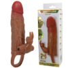 8.1" Clit Stimulation Penis Extension