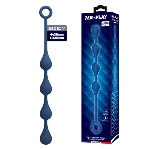 Prettylove 13.2 inch Silicone Anal Beads BI-040228-MR