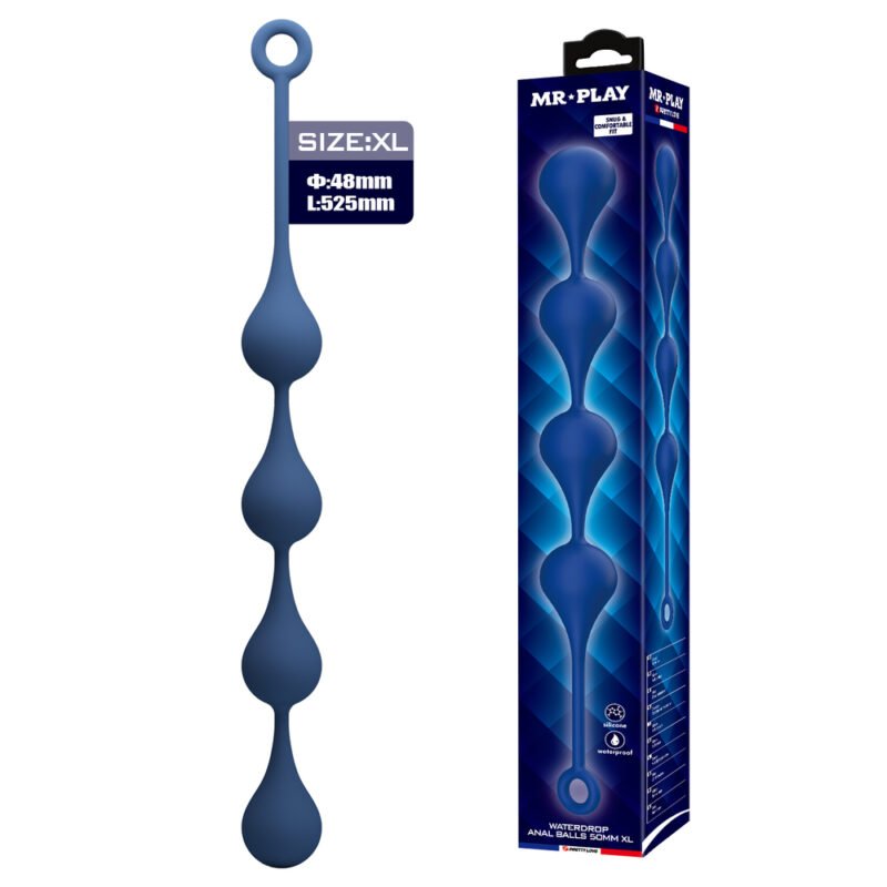 Prettylove 20.6 inch Silicone Anal Beads BI-040230-MR