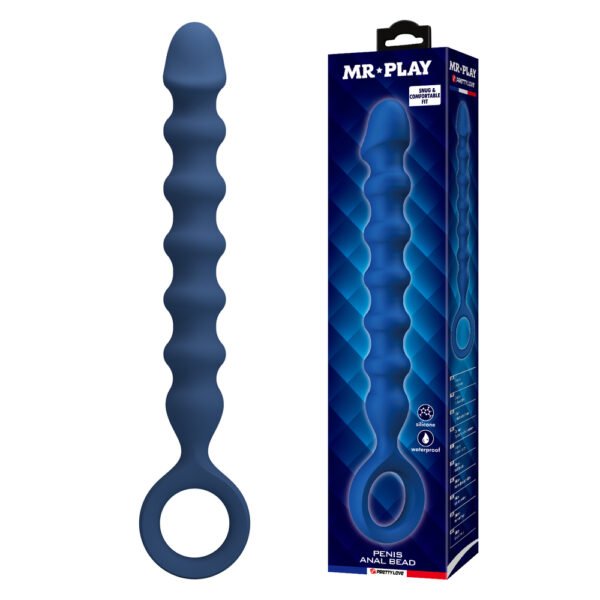 Prettylove 11.2 inch Silicone Anal Beads BI-040236-MR