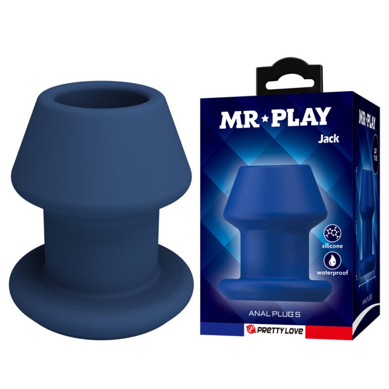 Prettylove Silicone Hollow Anal Plug BI-04023738-MR