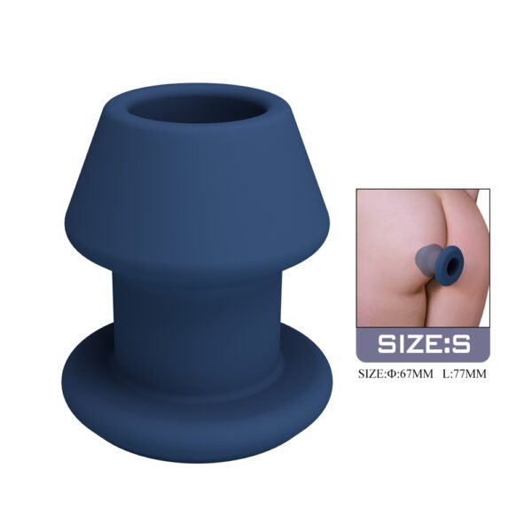 Silicone Hollow Anal Plug