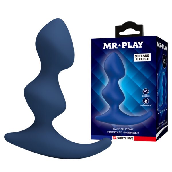 Prettylove Two Ball Prostate Anal Massager BI-040241-MR