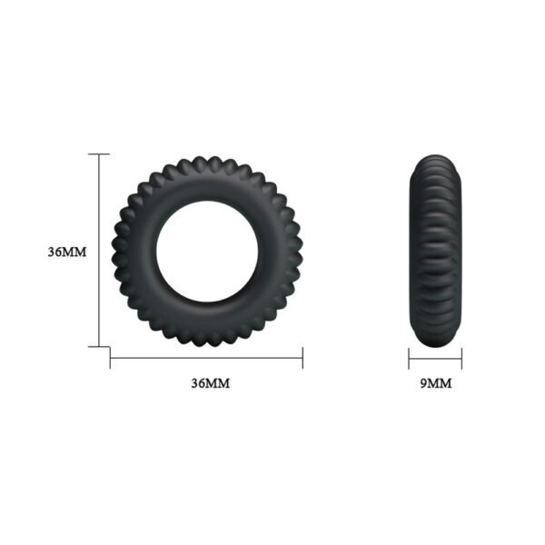 3pcs Silicone Cock Ring BI-210179