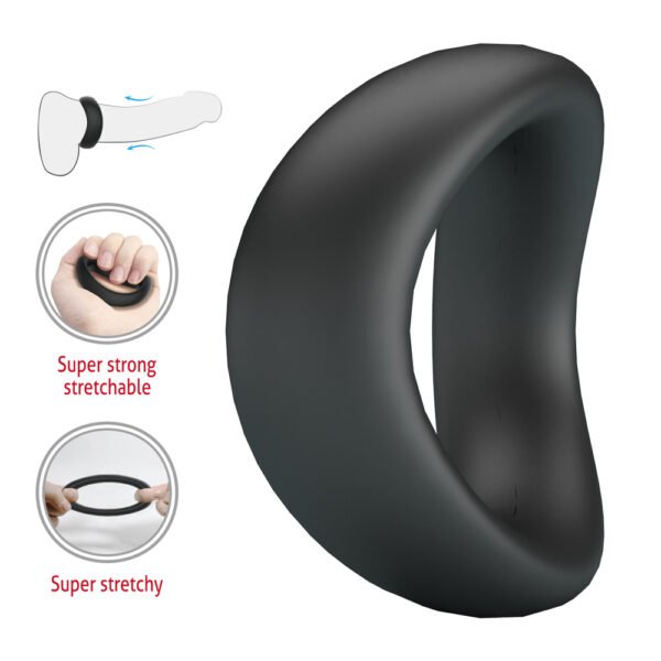 Soft Silicone Cock Ring - Valen