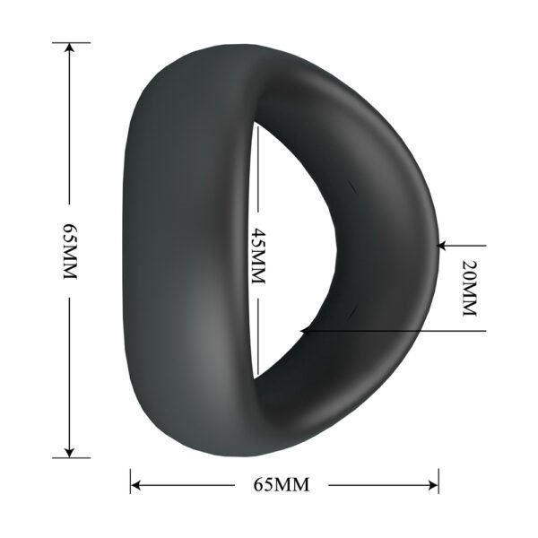 Soft Silicone Cock Ring - Valen