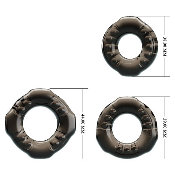 3pcs/set  Cock Ring BI-210263