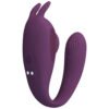 Bunny Suction Strap On Vibrator