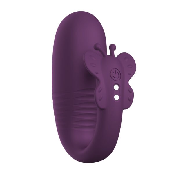 Butterfly Tailed Strap On Vibrator