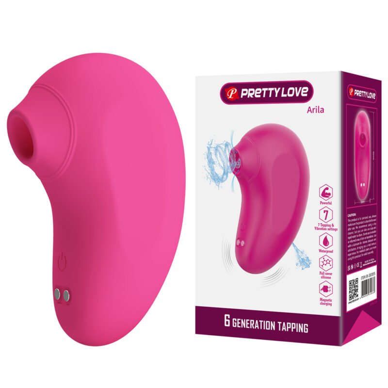 BI-300095 Prettylove Crescent Clitoris Suction Vibrator BI-300095