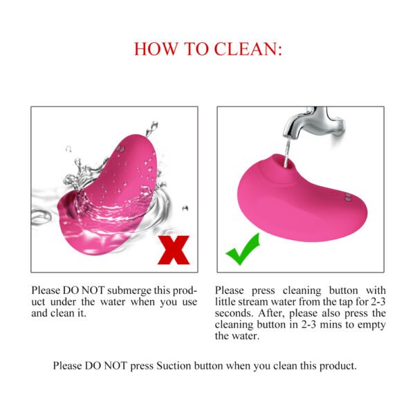 Crescent Clitoris Suction Vibrator BI-300095