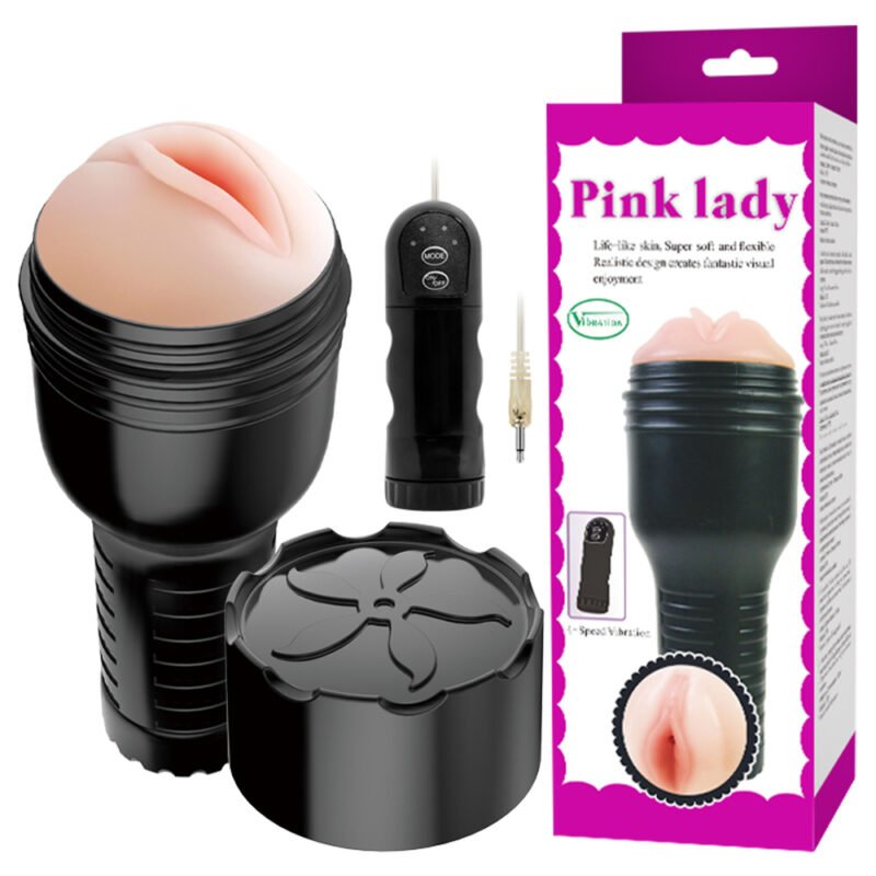 Baile Vibrating Vagina Masturbation Cup BM-00900T30Z