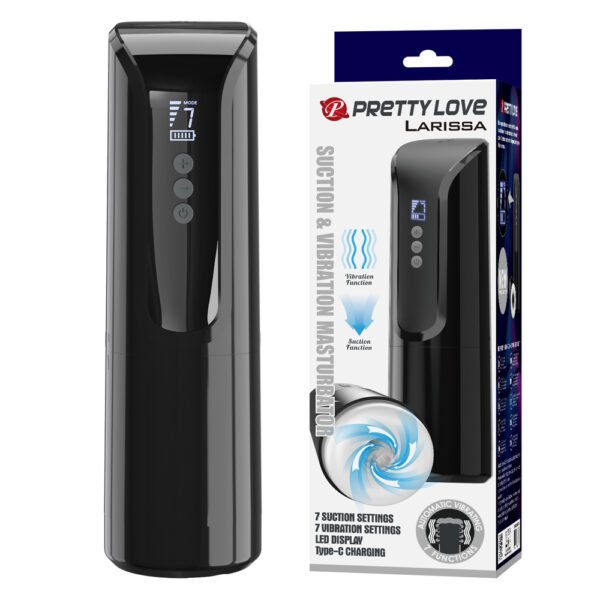 Prettylove Suction Vibration Masturbator BM-00900T98Q