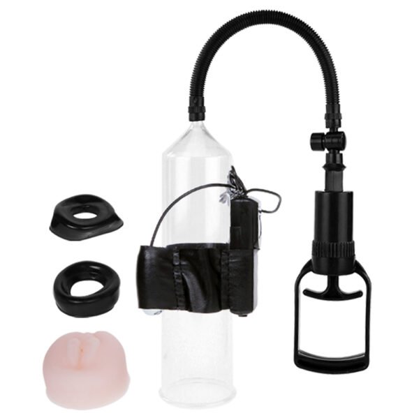 Vibrating Penis Pump With Vagina BM-010067