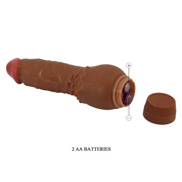 7.6" Vibrating Dildo BW-001001R