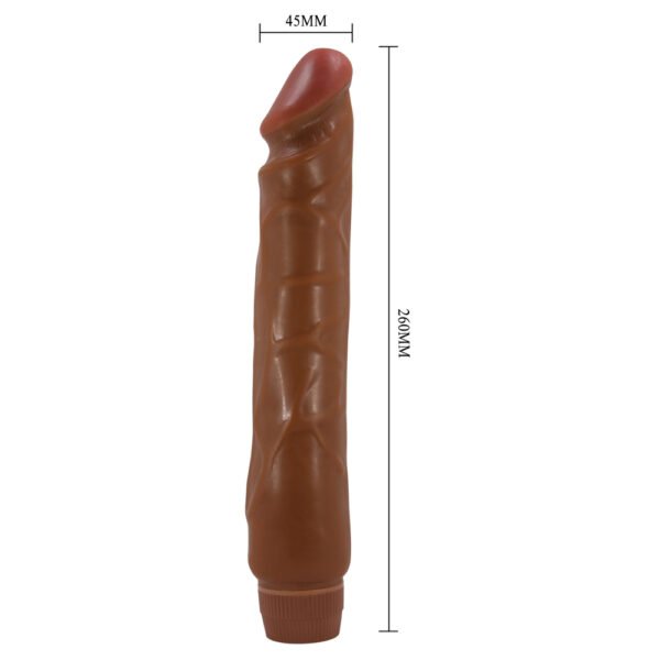 10" Vibrating Dildo BW-001004R