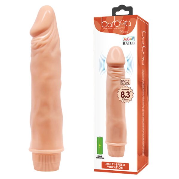 8.3" Vibrating Dildo BW-001050R