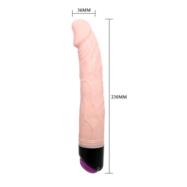 9" Flesh Vibration Dildo