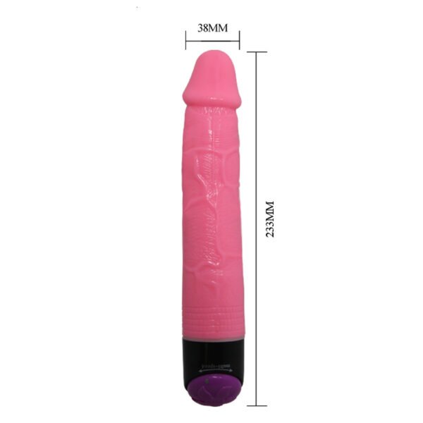 9.2" Rose Vibration Dildo BW-006080R